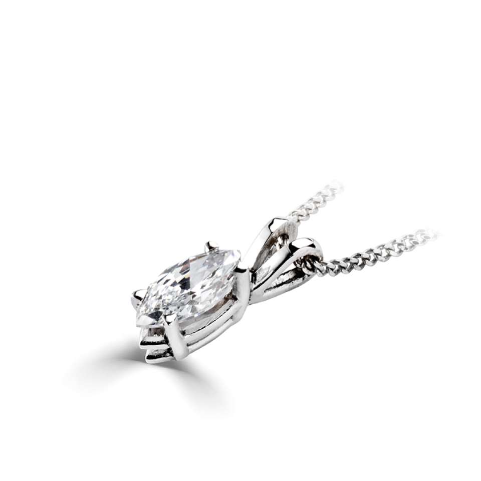0.07 Carat Natural Diamond Chain Necklaces