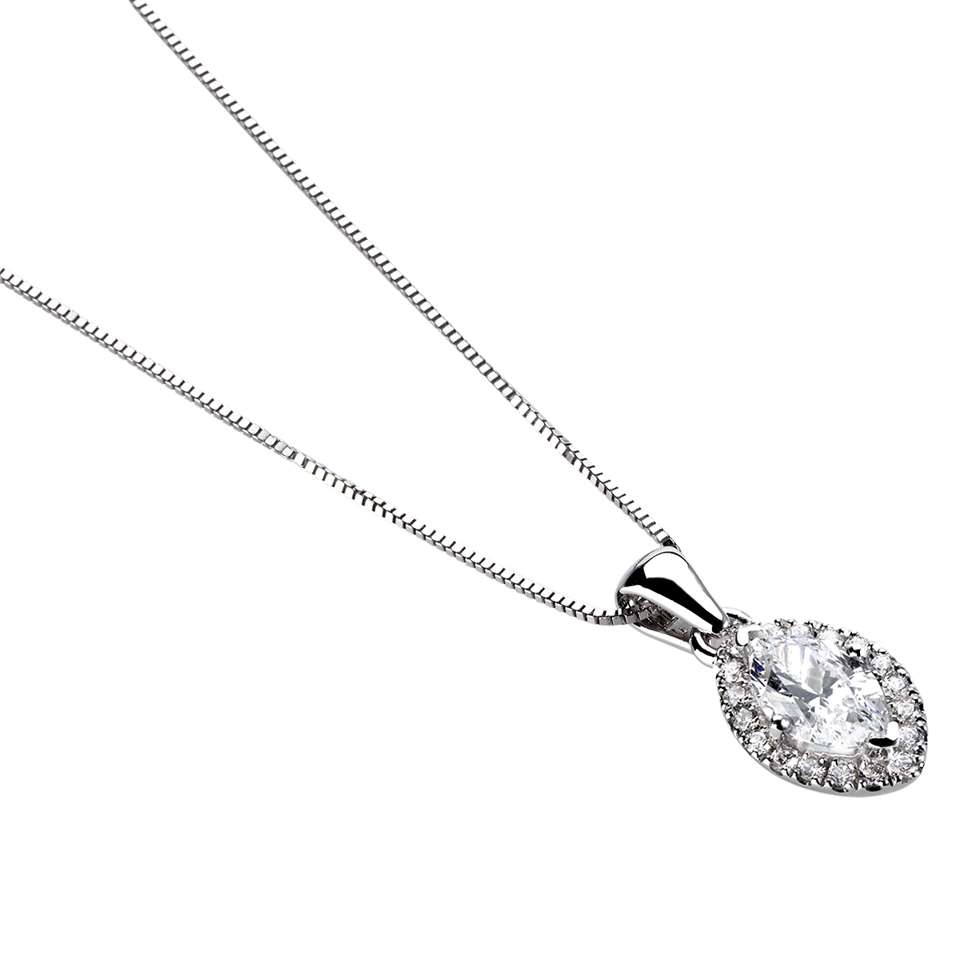 0.37 Carat Natural Diamond Chain Necklaces