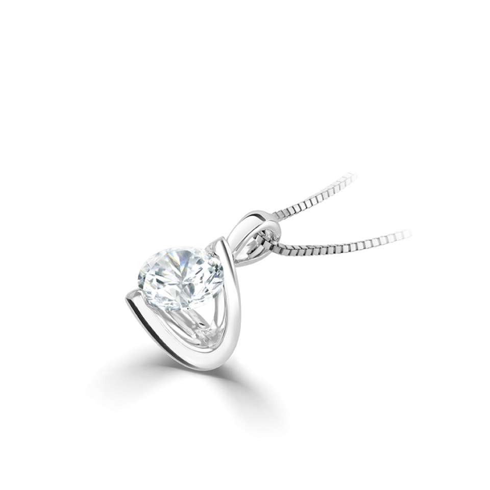 0.10 Carat Natural Diamond Chain Necklaces
