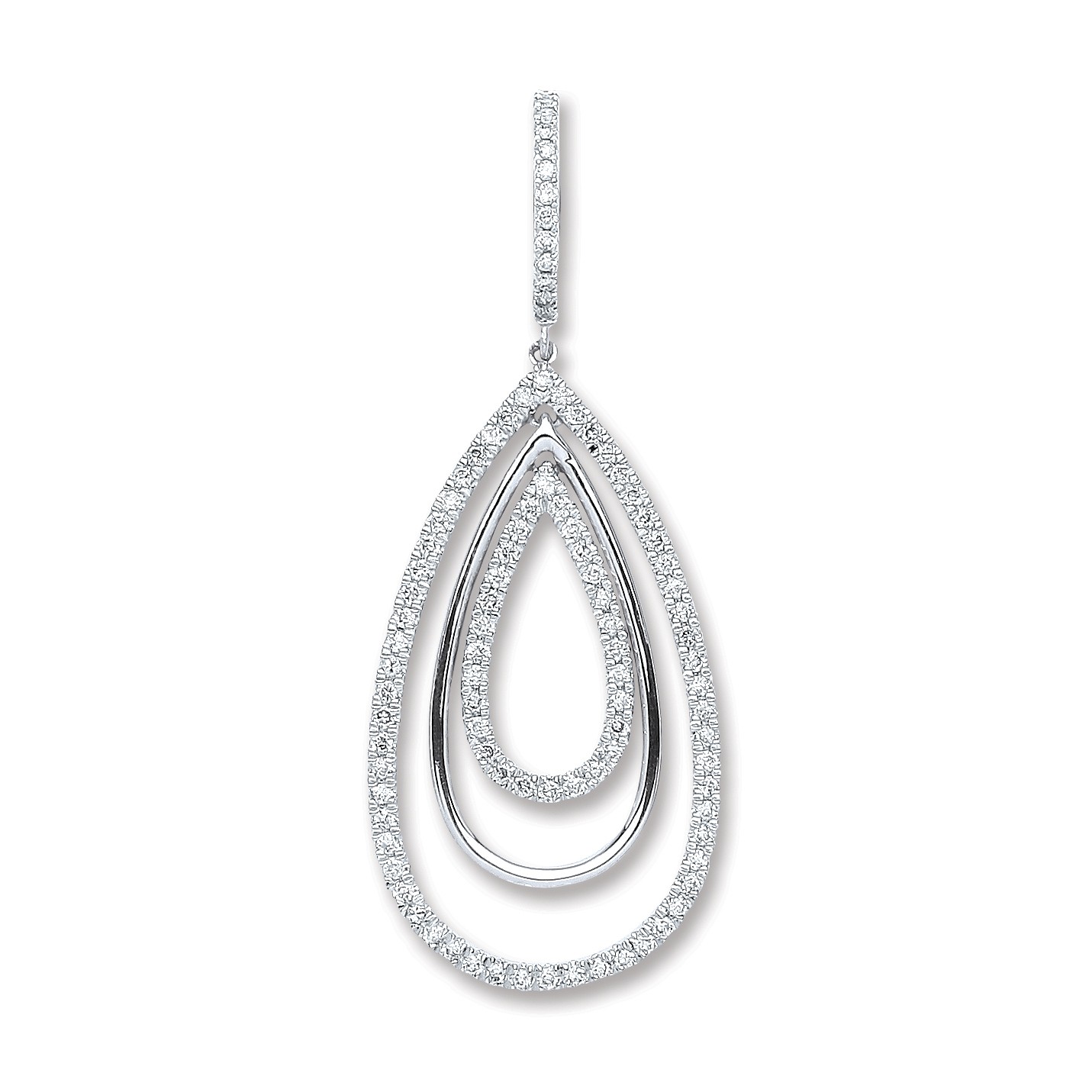 0.50 Carat Natural Diamond Designer Pendants Necklaces