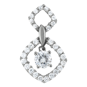 1 Ct Natural Diamond Round Cut Tace  in Silver 925