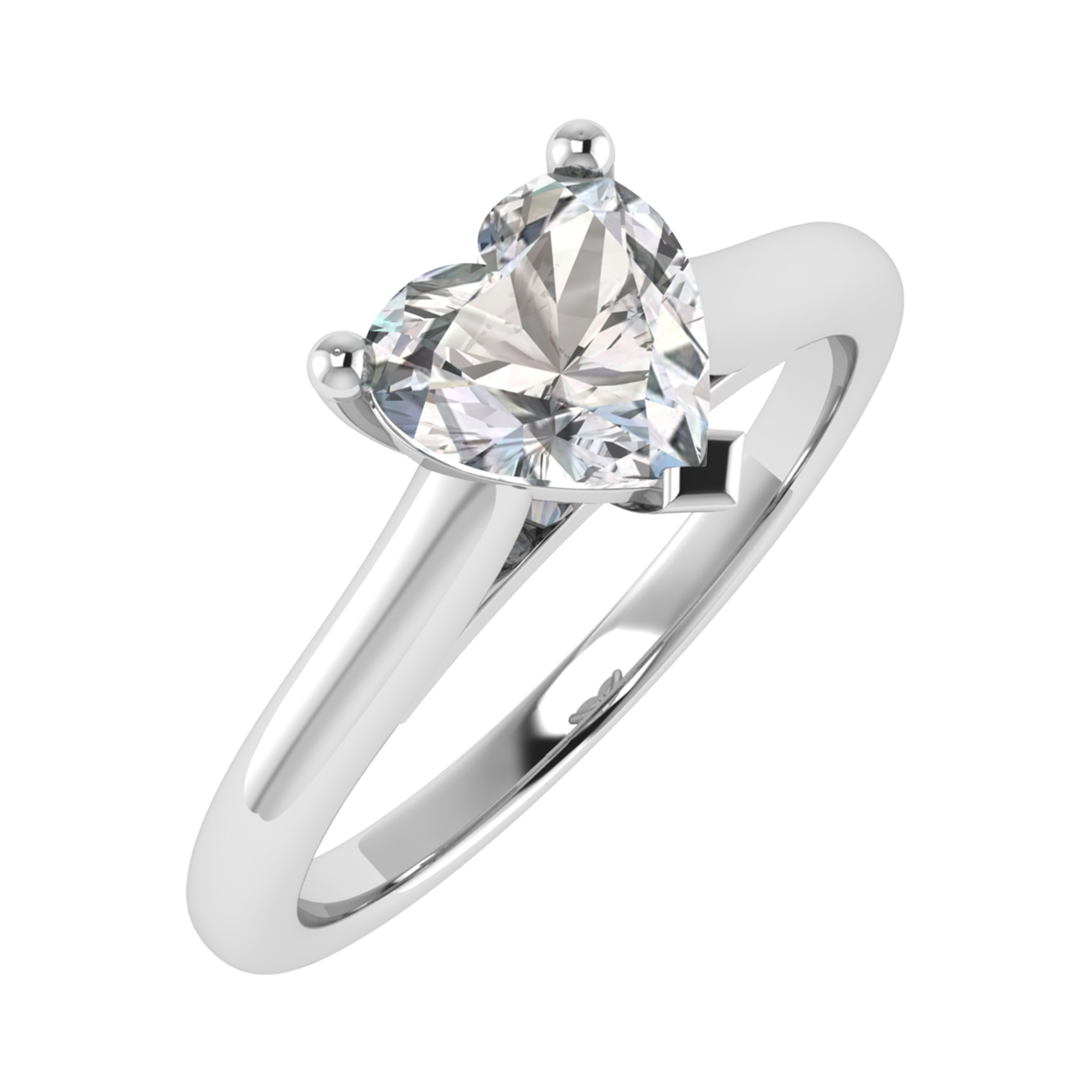 Natural Diamond Solitaire Engagement Rings