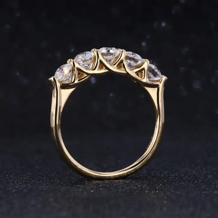 1.25 Carat Natural Diamond Eternity Rings