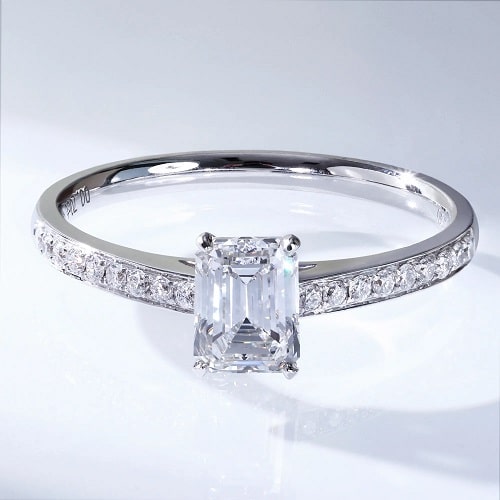 0.30 - 2.00 Carat Lab-Created Diamond Engagement Rings
