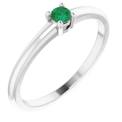 0.15 Carat Emerald Rings