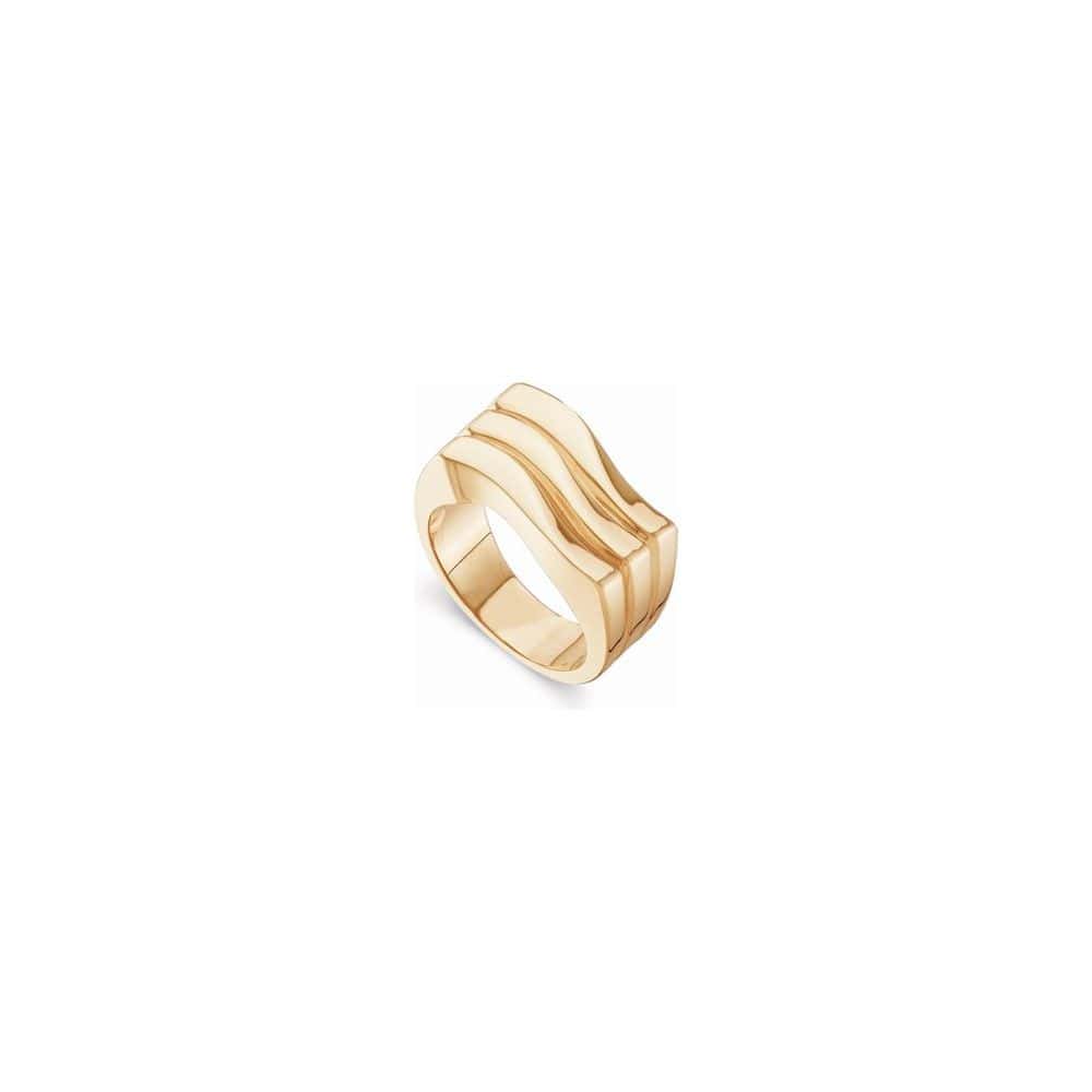 Ameria Wedding Rings For Mens in 9K Yellow Gold