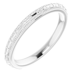 Morgan Rings in 14K White Gold