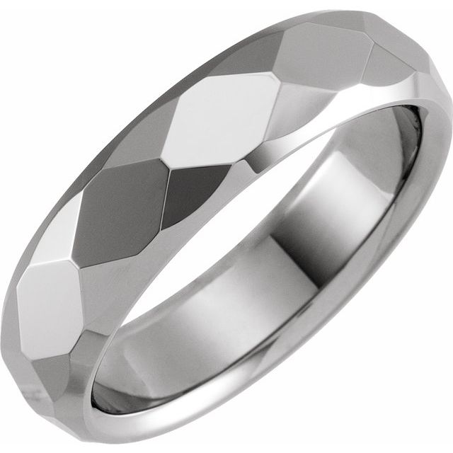 Krena Contemporary for Men Wedding Rings in Silver 925