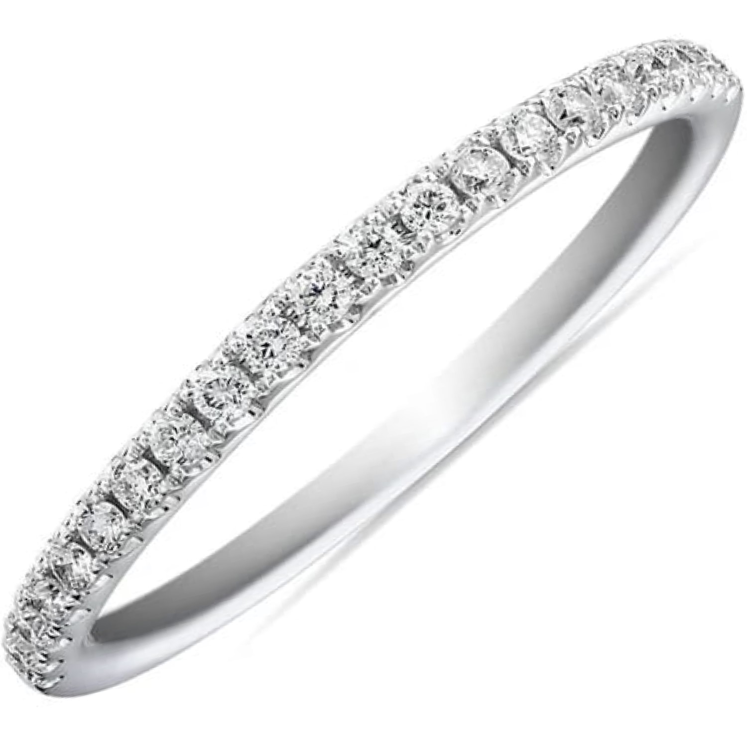 0.33 Carat Lab-Created Eternity Diamond Rings